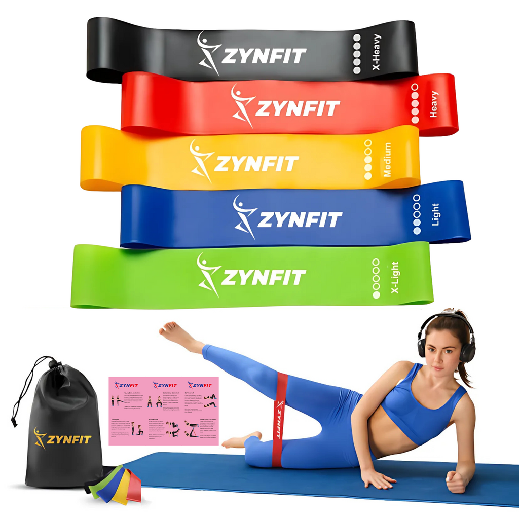 ZYNFIT Mini Loop Resistance Bands for working out
